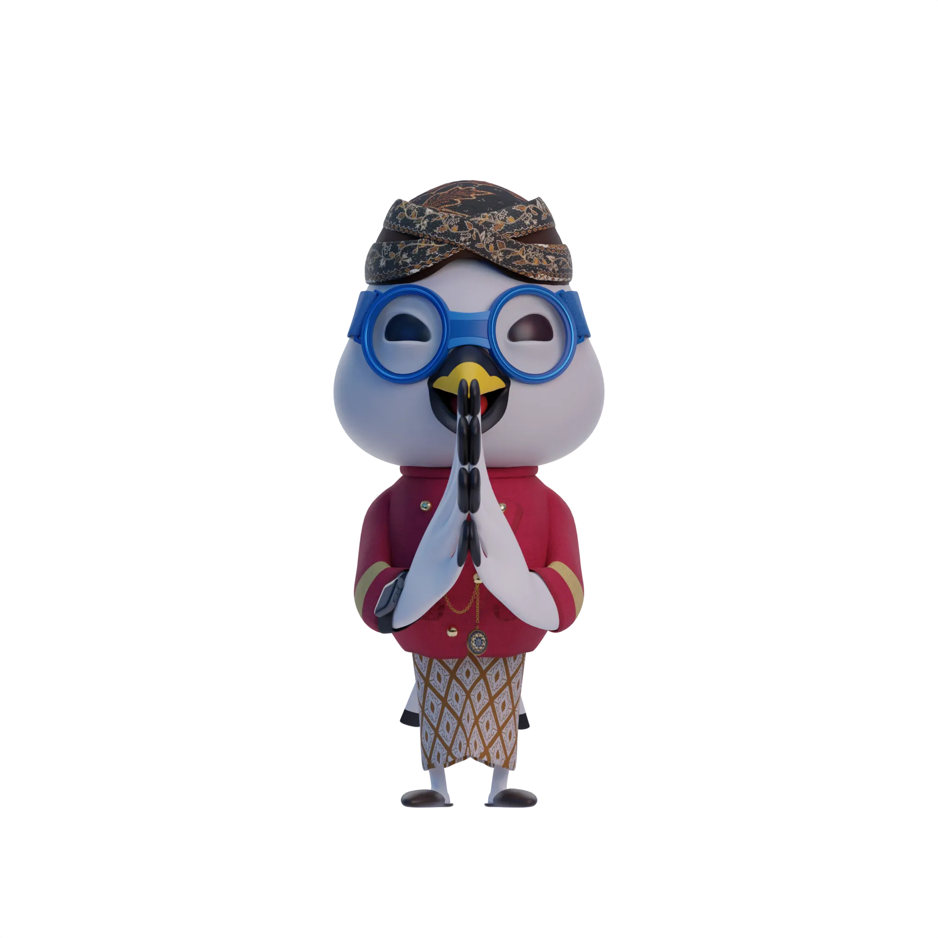 BATIC Mascot Bloo Meena